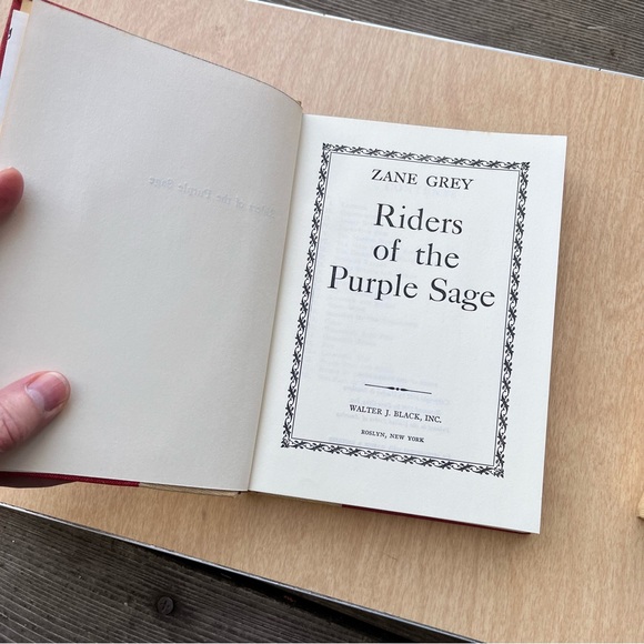 Zane Grey Vintage Hardcover Books Set of 2 - Picture 10 of 15